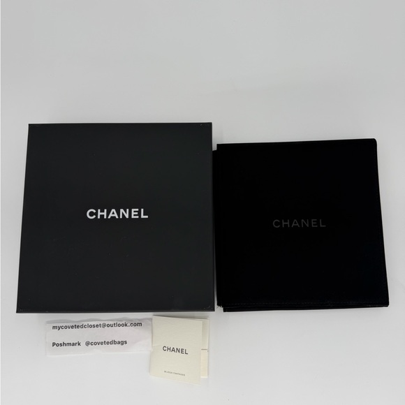 CHANEL Crystal Studded Deer Necklace w/ Pearled Chain w/Chanel Box, Insert & COA - Picture 9 of 11